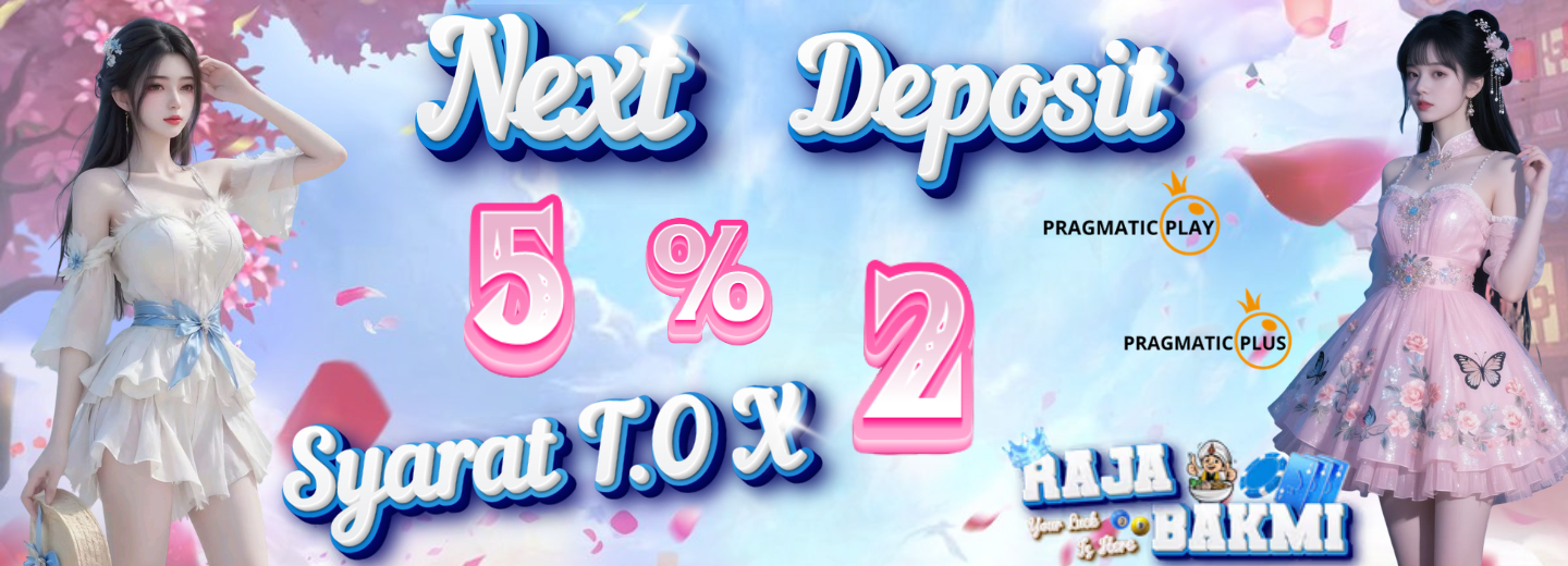 Bonus Deposit 5 %
