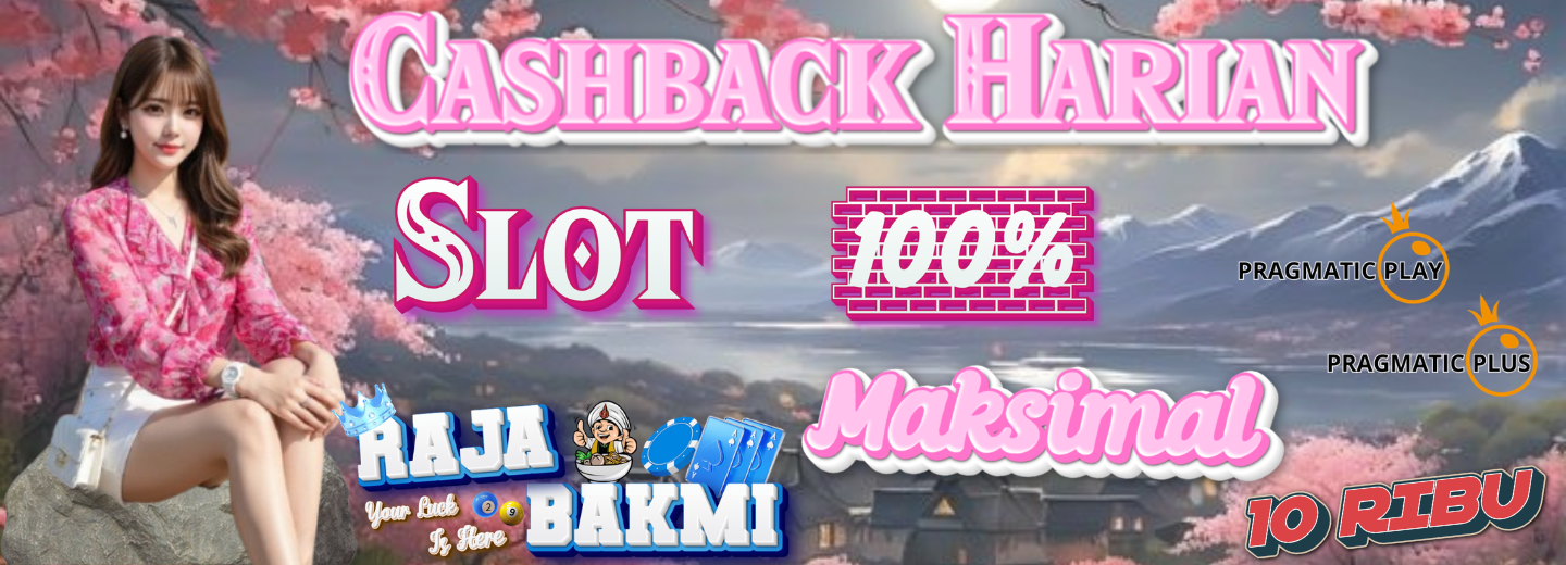 Cashback Harian Slot 100%