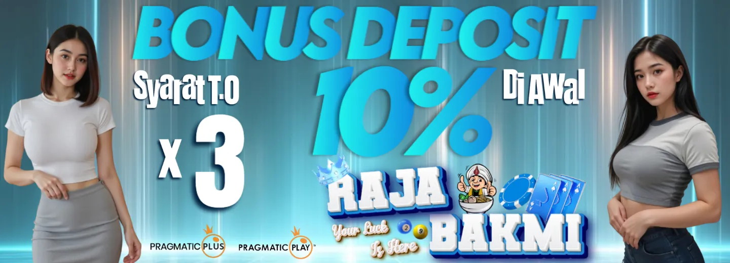 Rajabakmi Bonus Next Deposit 10%