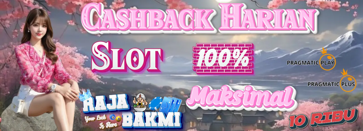 Cashback Harian Slot 100%